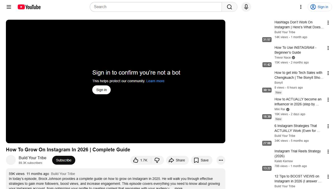 How To Grow On Instagram In 2026 Complete Guide - YouTube